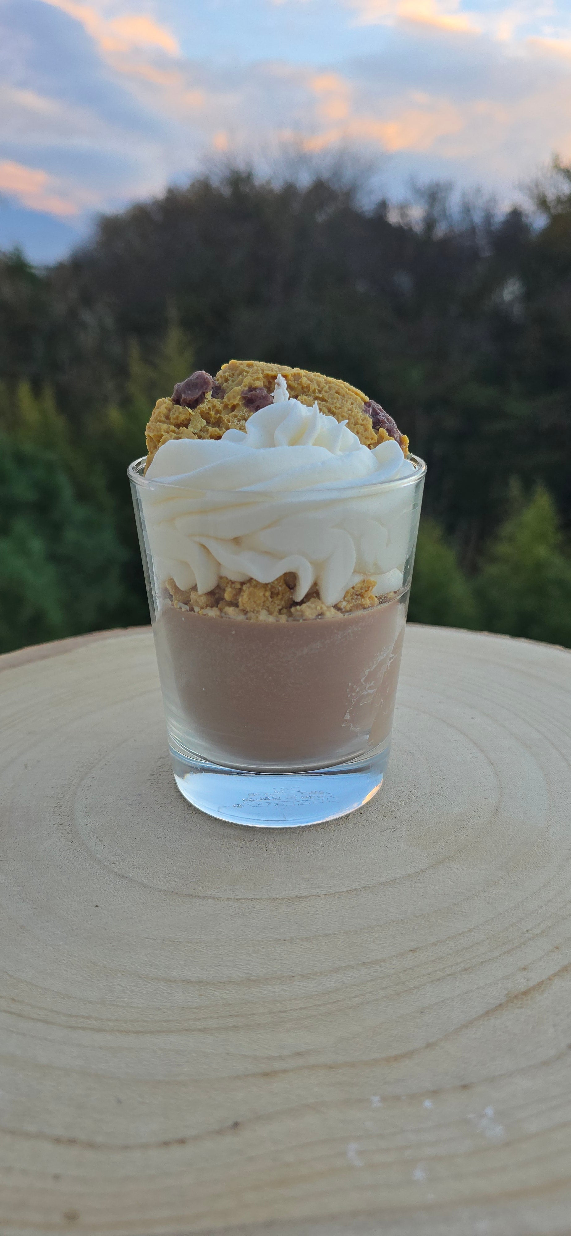 bougie gourmande Cookies Chocolat cire de soja parfum Grasse