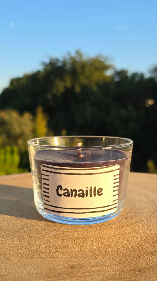 bougie cire de soja parfum Grasse étiquette personnalisée idée cadeau